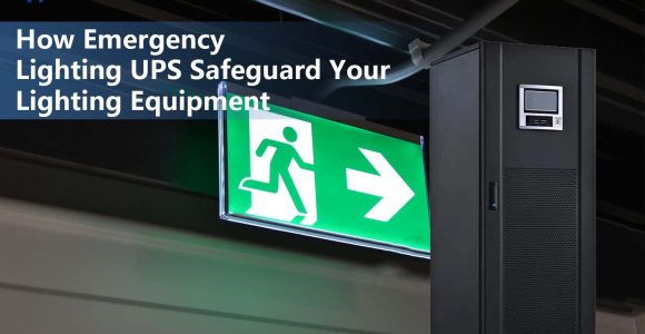 The function of the emergency lighting UPS power supply
